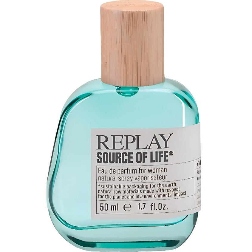 REPLAY ريبلاي سورس أوف لايف أو دو بارفان، ماء عطر، بخاخ 50 مل