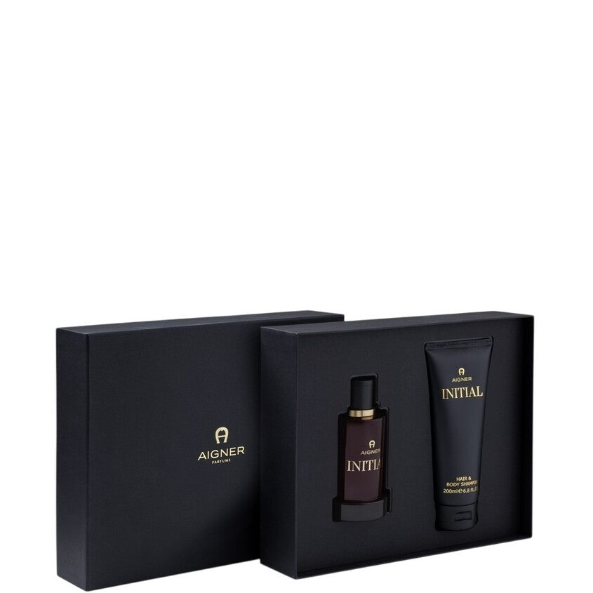 AIGNER SET INITIAL EDP 100ML + HBS 200ML