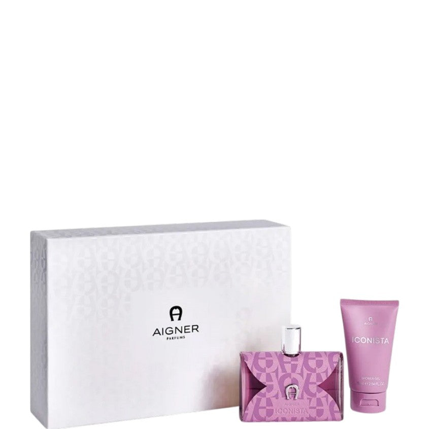 AIGNER SET ICONISTA EDP 100ML + SG 75ML