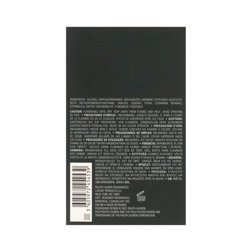 Polo Cologne Intense
