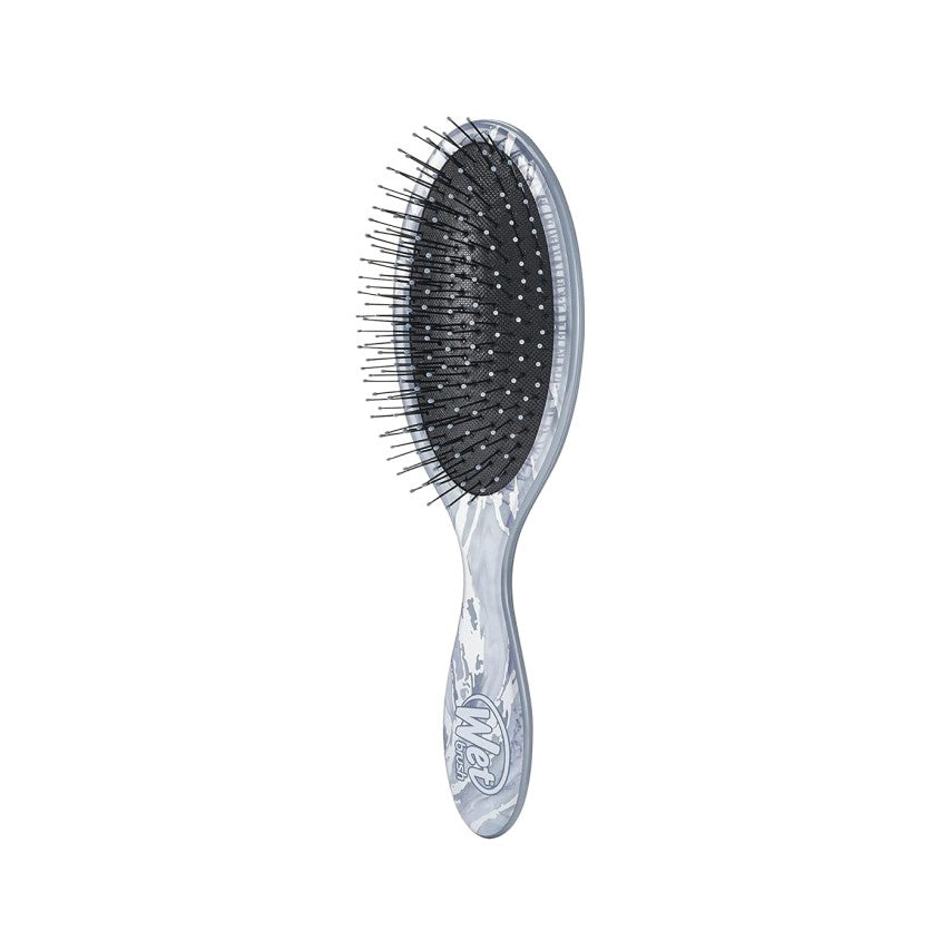 WETBRUSH فك تشابك الشعر الأصلي باللون الفضي الرخامي المعدني – صورة 5