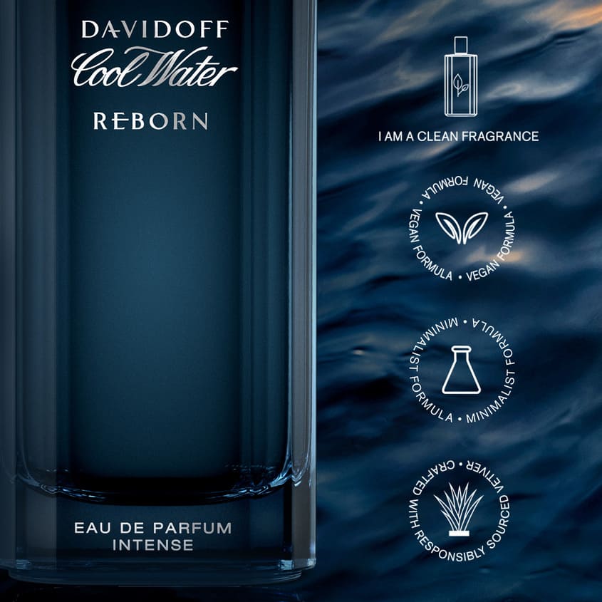 DAVIDOFF COOL WATER REBORN INTENSE EDP MAN 100 ML – free delivery