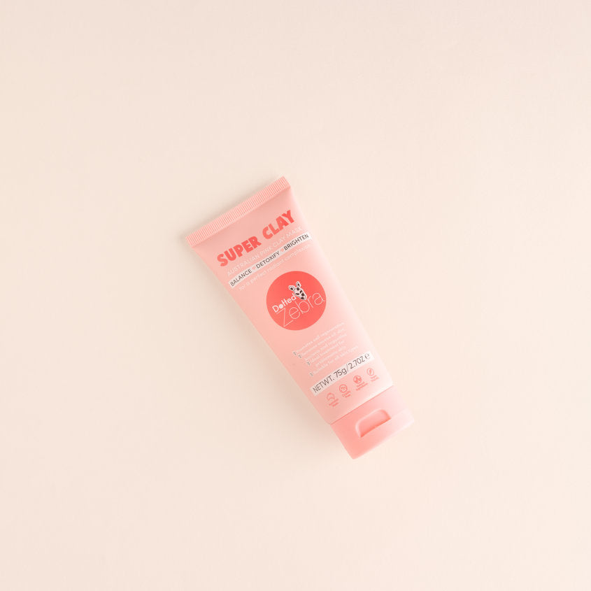 DOTTED ZEBRA SUPER CLAY AUSTRALIAN PINK CLAY MASK 75G – buy online