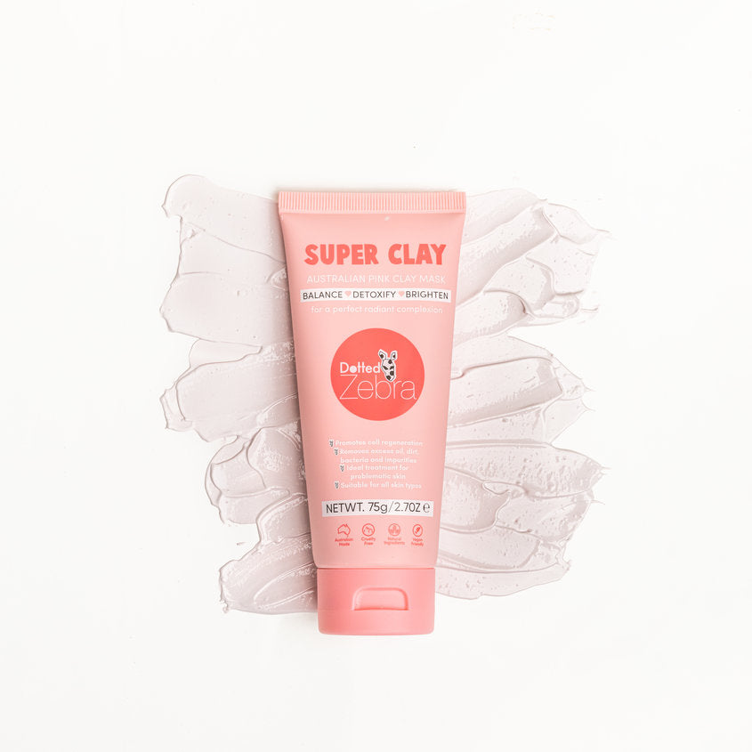 DOTTED ZEBRA SUPER CLAY AUSTRALIAN PINK CLAY MASK 75G – photo 8