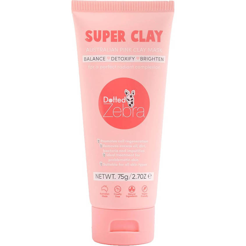 DOTTED ZEBRA SUPER CLAY AUSTRALIAN PINK CLAY MASK 75G – photo 6